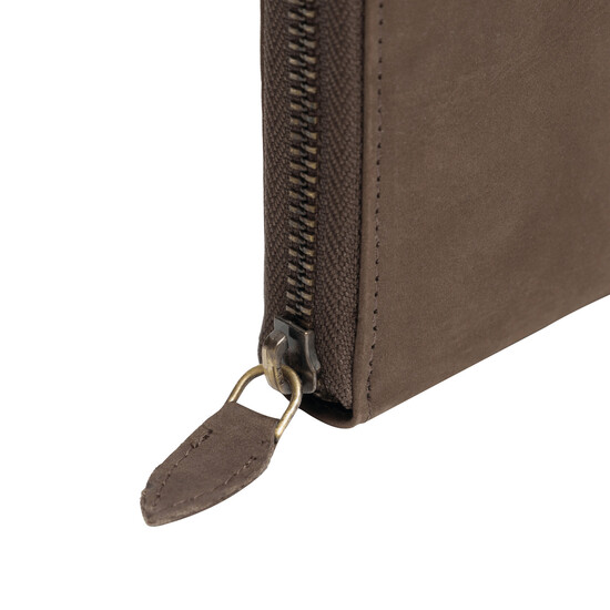 Echtleder-Geldbörse LADY, braun