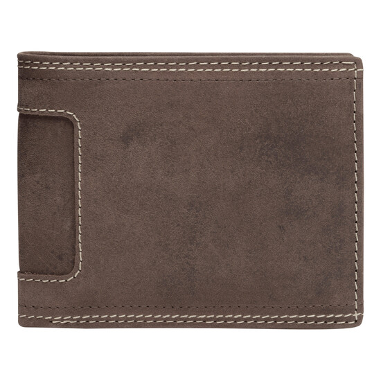 Echtleder-Geldbörse WILD STYLE I, braun