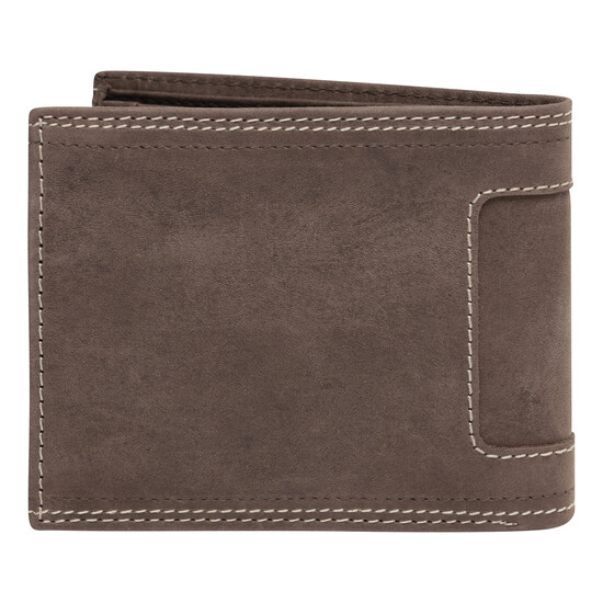 Echtleder-Geldbörse WILD STYLE I, braun