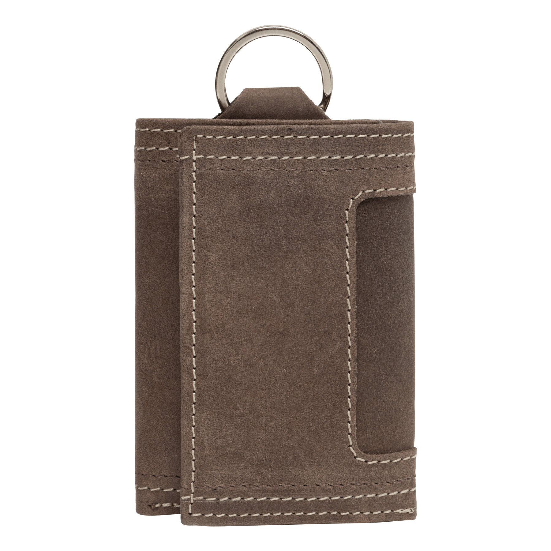 Echtleder-Schlüsseletui WILD STYLE, braun