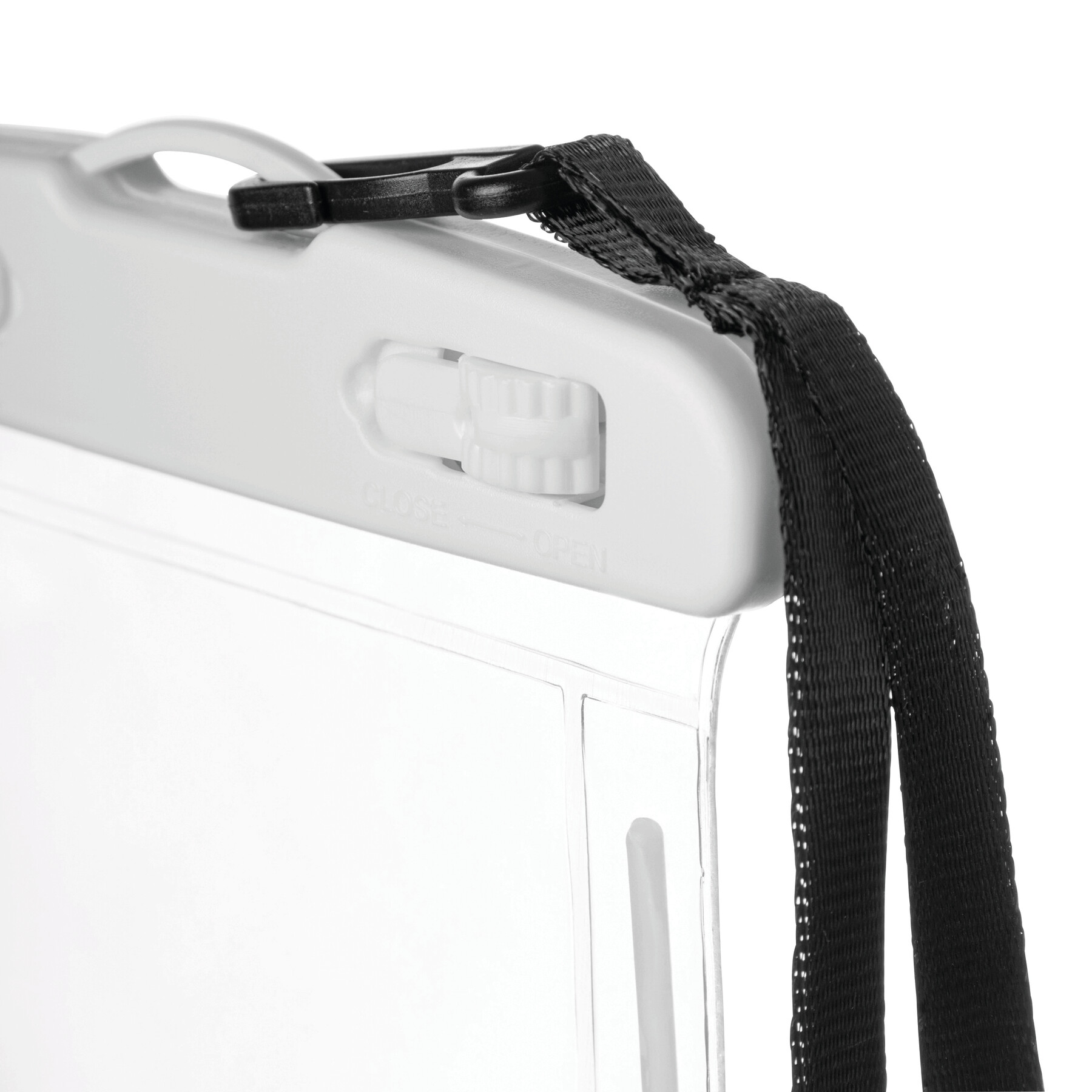 Tasche DIVER, transparent, weiß