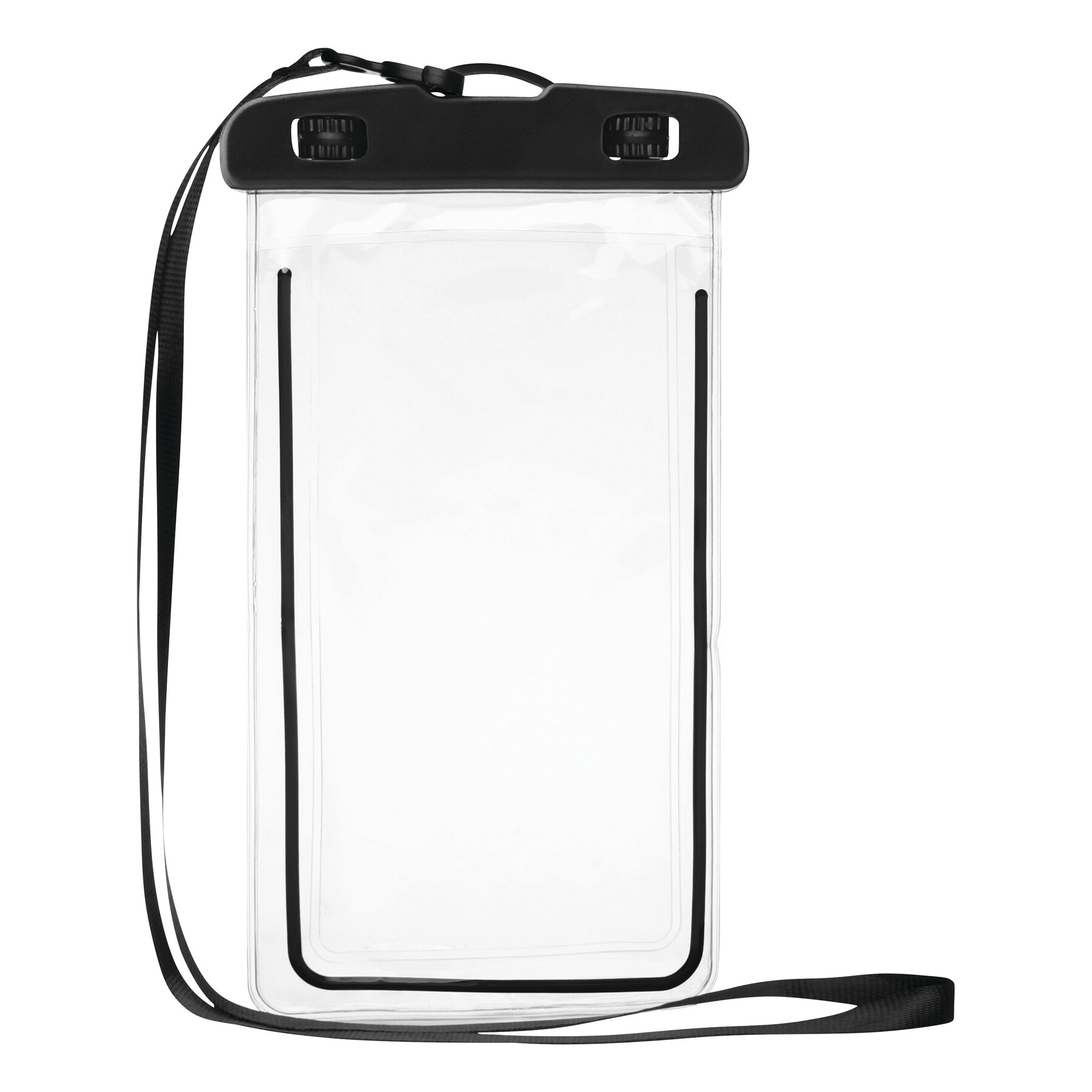 Tasche DIVER, schwarz, transparent