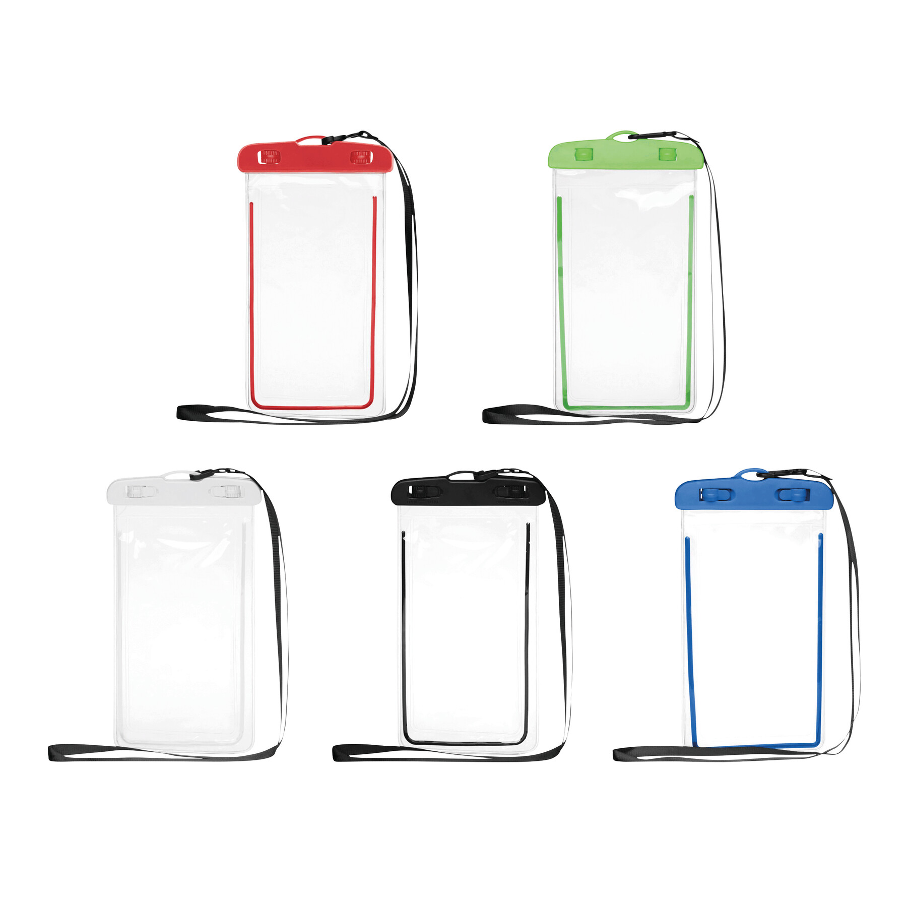 Tasche DIVER, schwarz, transparent