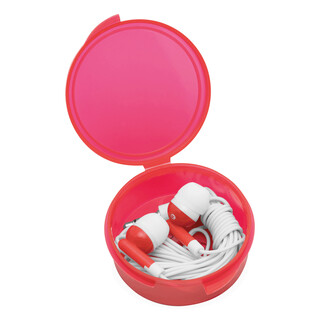 In-Ear-Kopfhörer MUSIC, rot