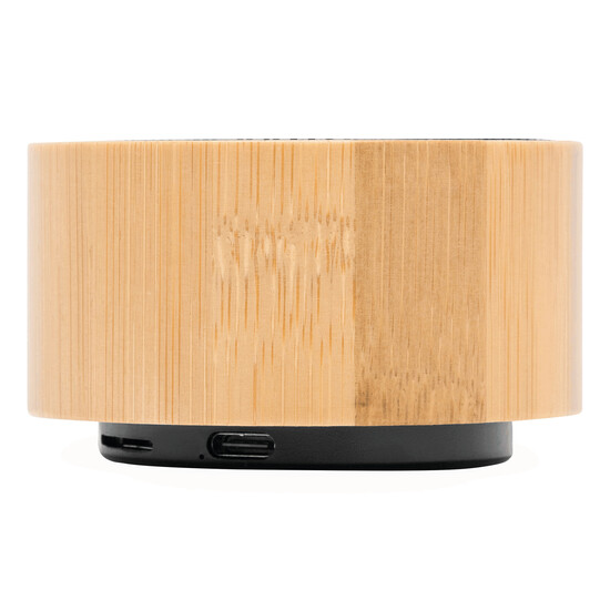 Wireless-Lautsprecher BAMBOO SOUND, braun, schwarz