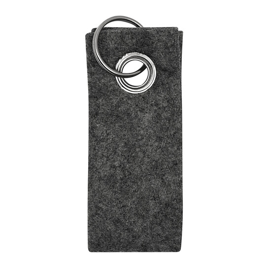 Schlüsselanhänger FELT, grau