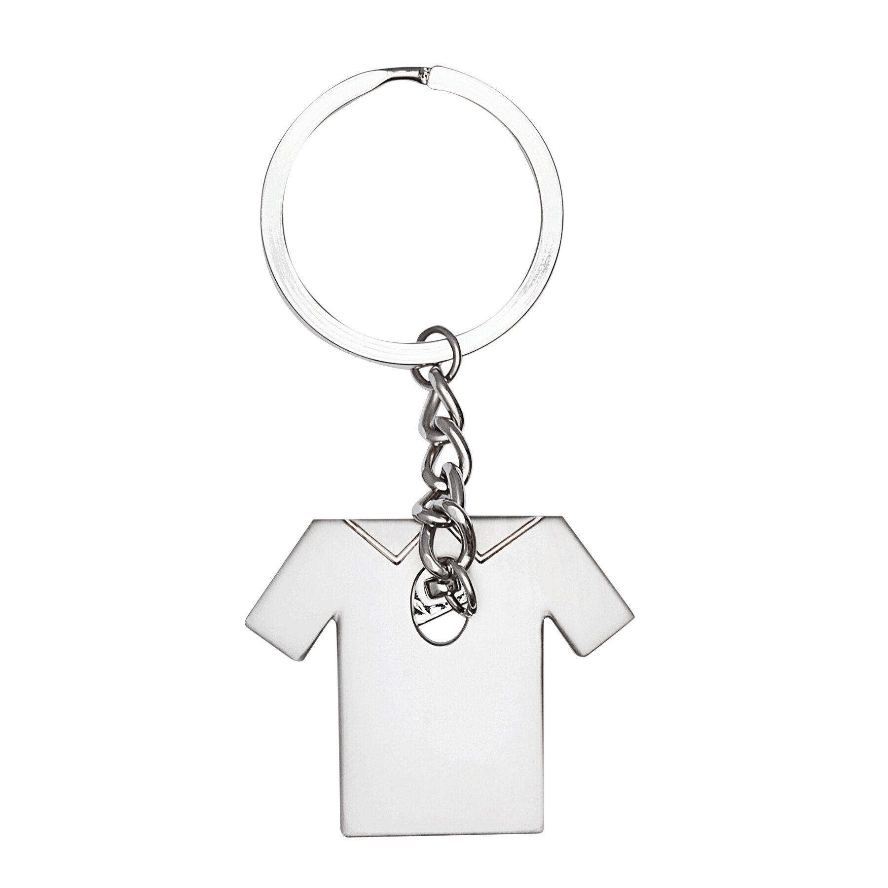 Schlüsselanhänger TIE SHIRT, silber