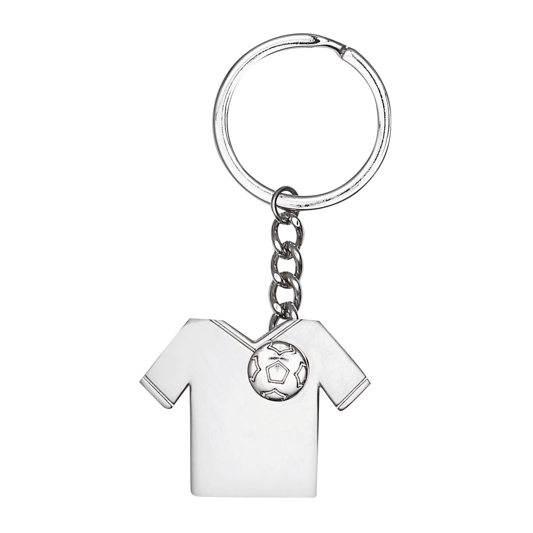Schlüsselanhänger HATTRICK, silber
