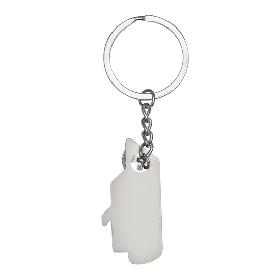 Schlüsselanhänger CRUISER, silber