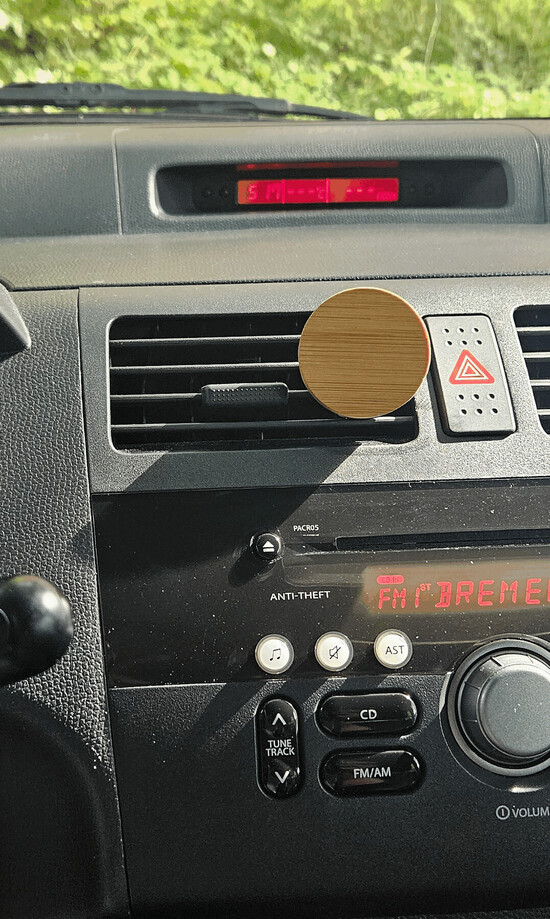 Autoduft HAZE mit Clip, braun, schwarz