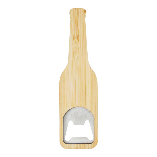Bambus-Flaschenöffner MY BEER, braun