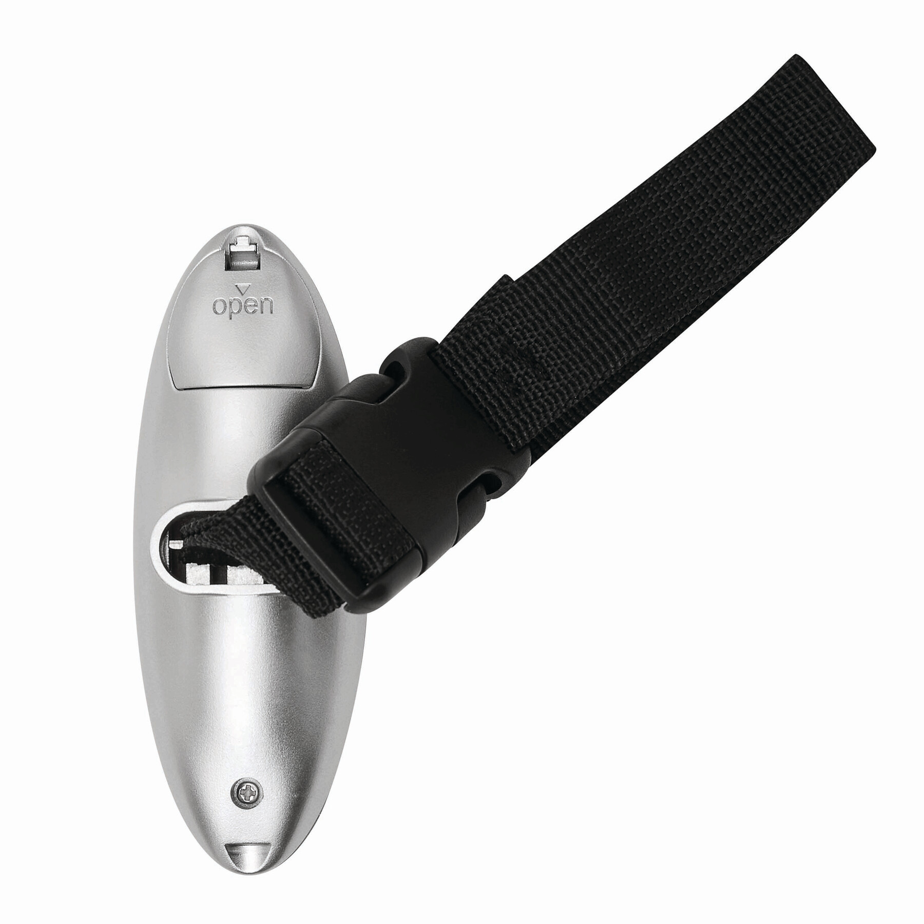 Digitale Kofferwaage LIFT OFF, schwarz, silber