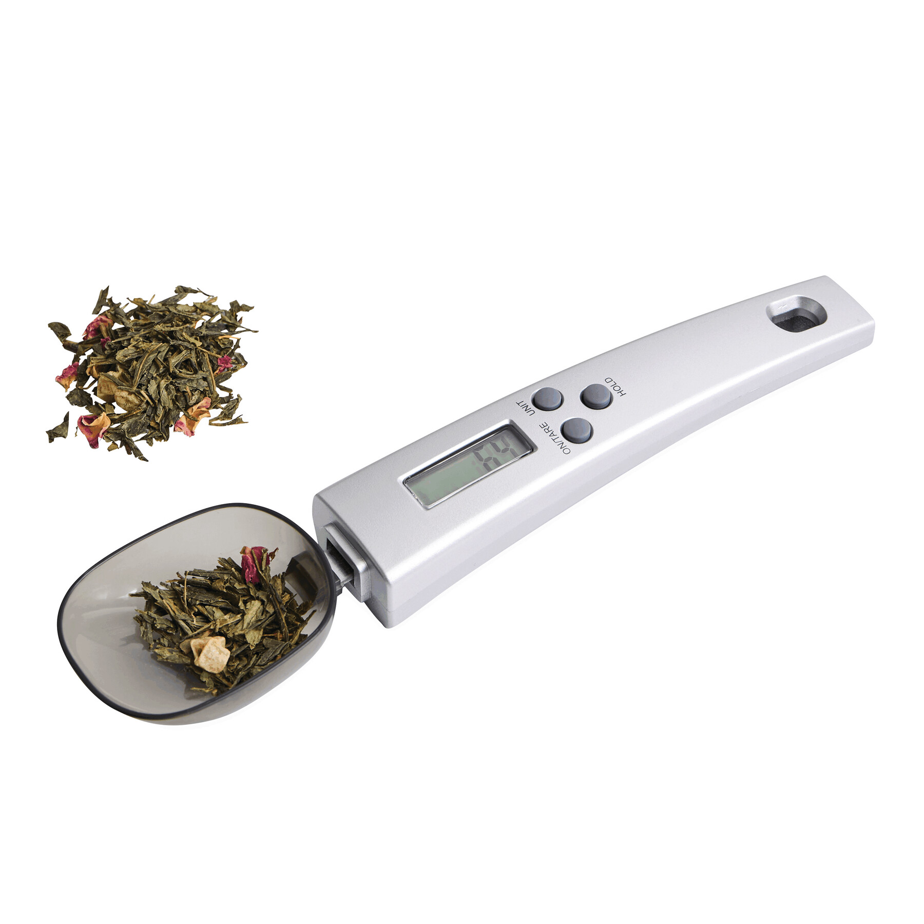 Digitale Löffelwaage PRECISE, silber