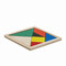 Holz-Puzzle TANGRAM BASE, bunt
