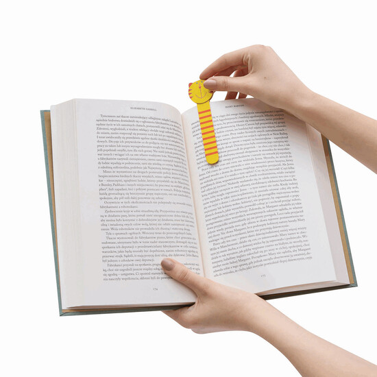 Holz-Lesezeichen FUNNY ANIMALS, 4-fach sortiert, Preis pro Stück, bunt