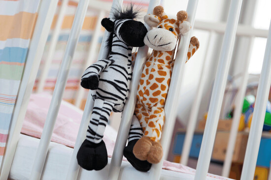 Plüsch-Zebra LORENZO, schwarz, weiß