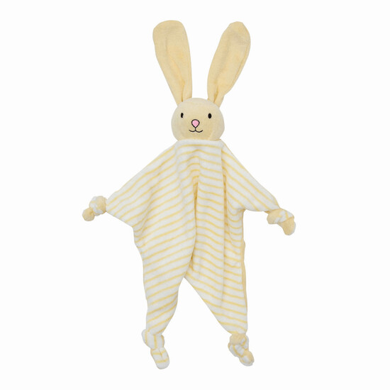 Schnuffel-Hase OLE, braun, gelb, weiß