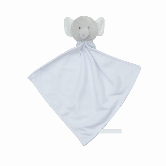 Schnuffel-Elefant DOMI, grau, weiß