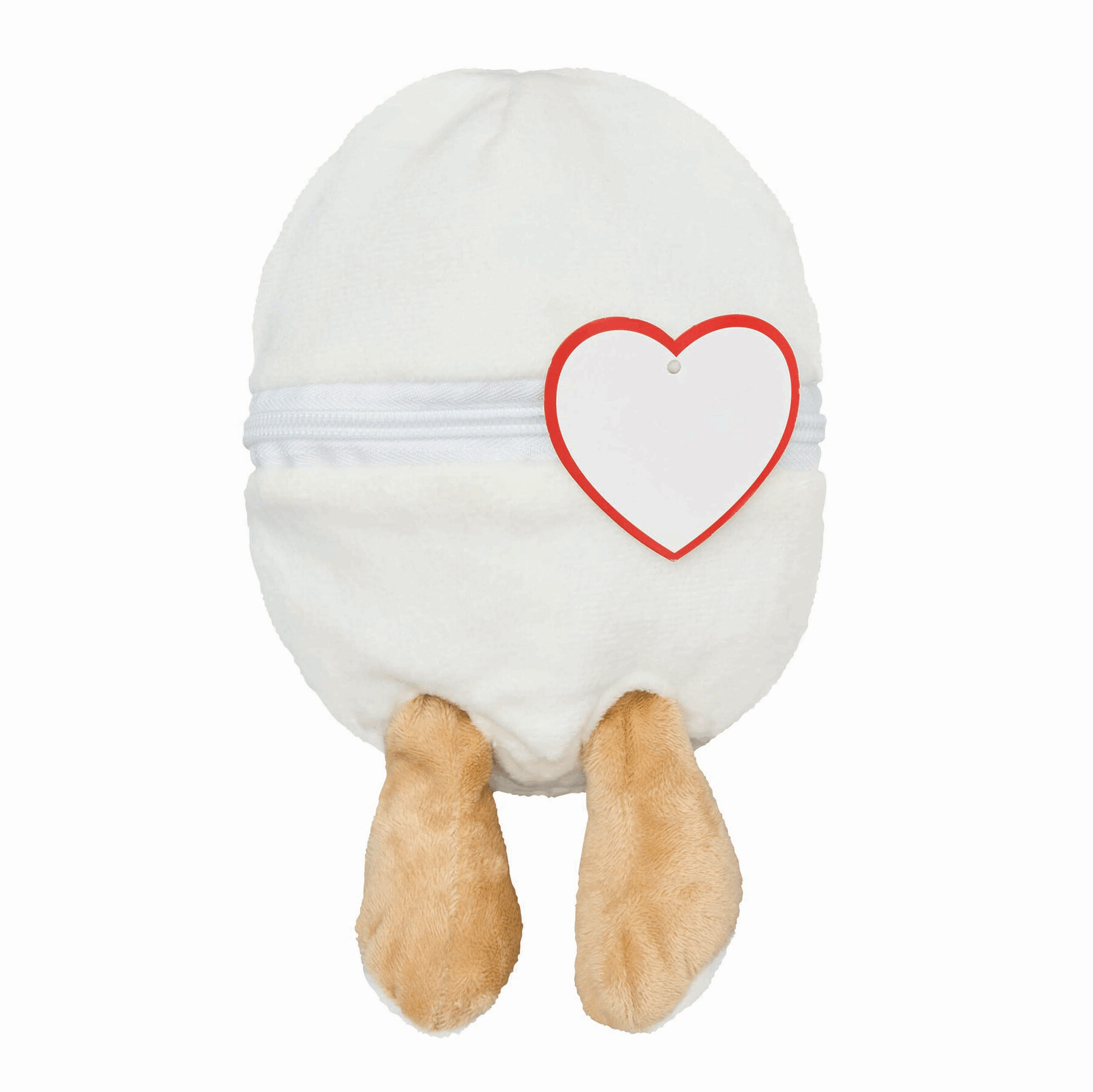 Plüsch-Hase LUKAS, braun, schwarz, weiß