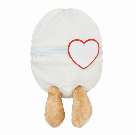 Plüsch-Hase LUKAS, braun, schwarz, weiß