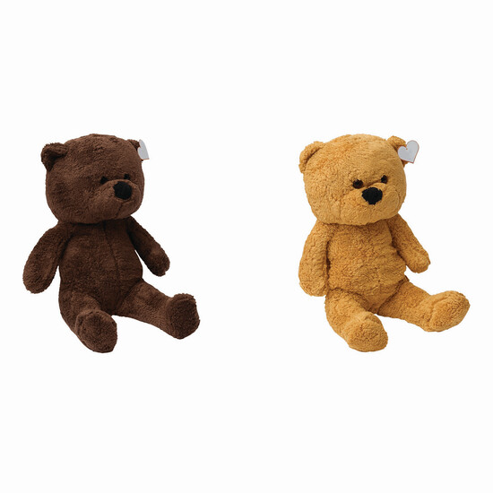 Großer Plüsch-Bär RICO, dunkelbraun