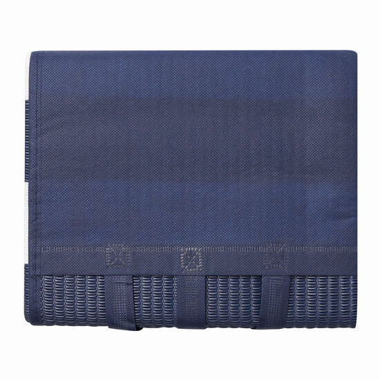 Maritime Strandmatte MARINA, blau, weiß