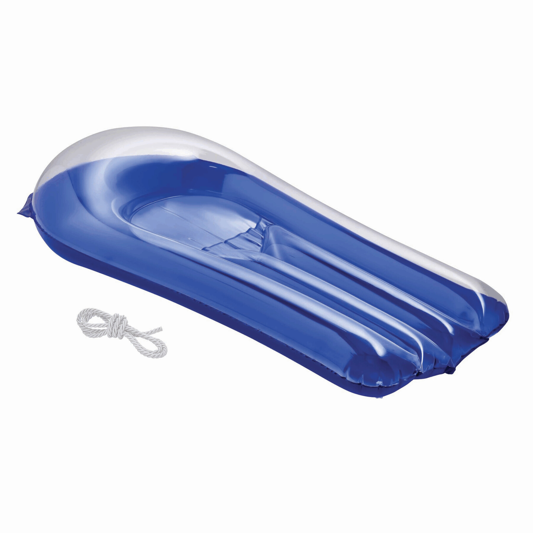 Aufblasbare Mini-Luftmatratze SPLASH, blau