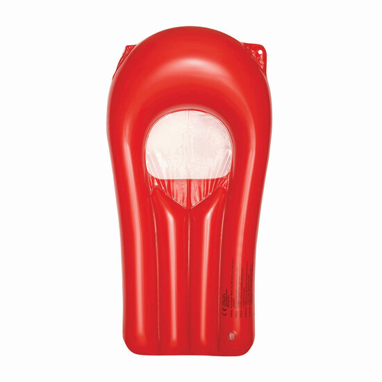 Aufblasbare Mini-Luftmatratze SPLASH, rot