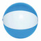 Strandball OCEAN, transparent blau, weiß