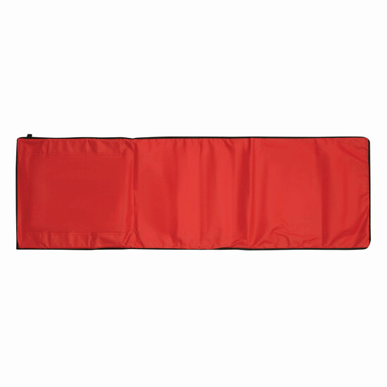 Faltbare Strandmatte SUNNY BEACH, rot