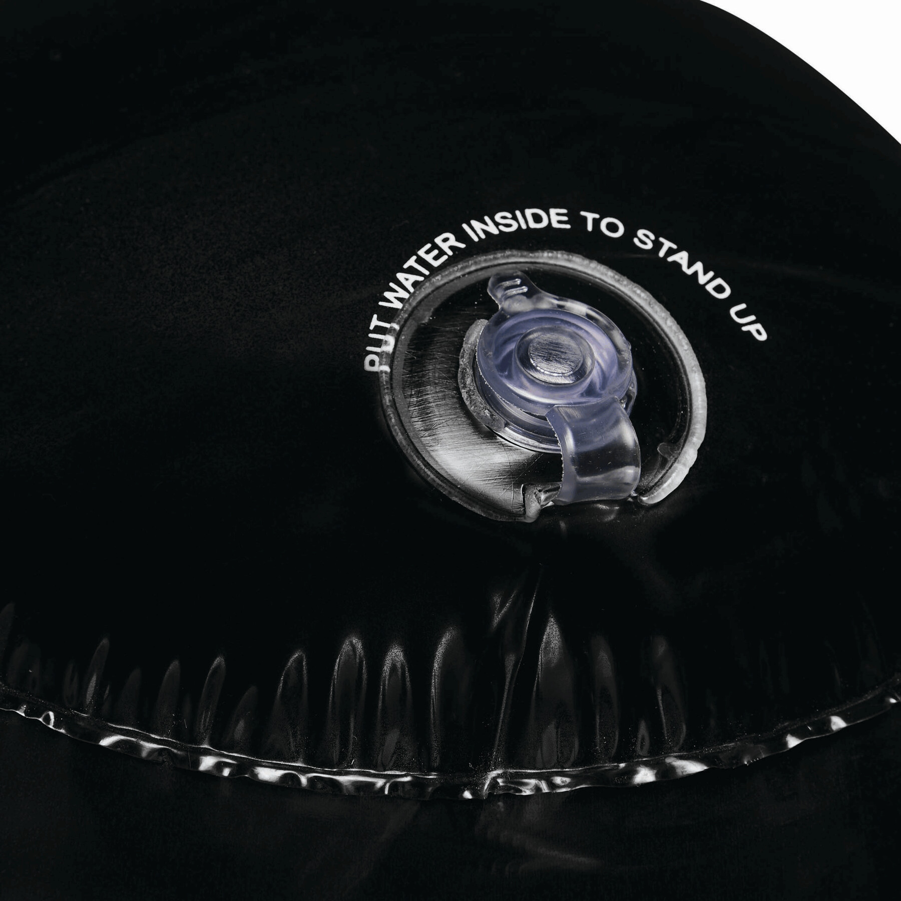 Aufblasbarer Wackel-Pinguin STAND UP, schwarz, weiß