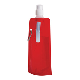 Trinkflasche AQUAFOLD, rot