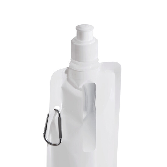 Trinkflasche AQUAFOLD, weiß