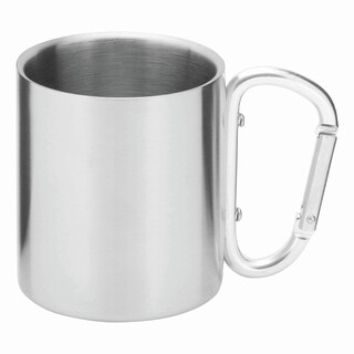 Edelstahl Becher HIKING DAY, silber