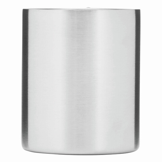 Edelstahl Becher HIKING DAY, silber