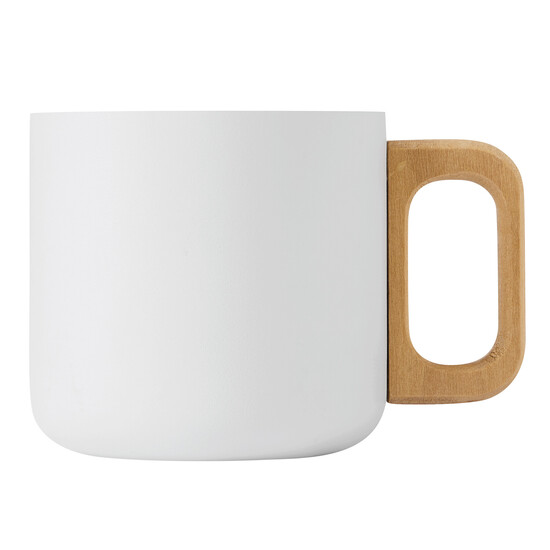 Edelstahl-Becher RUSTIC TRIP, weiß