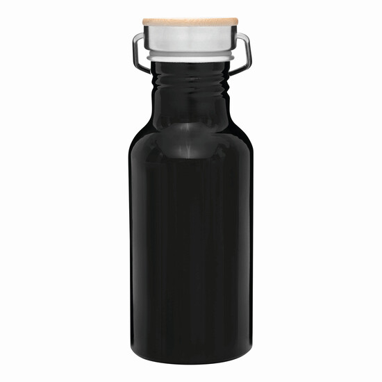 Aluminium Trinkflasche ECO TRANSIT, schwarz