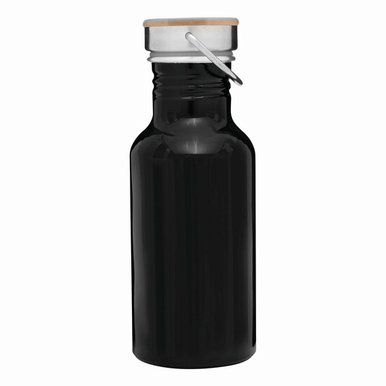 Aluminium Trinkflasche ECO TRANSIT, schwarz
