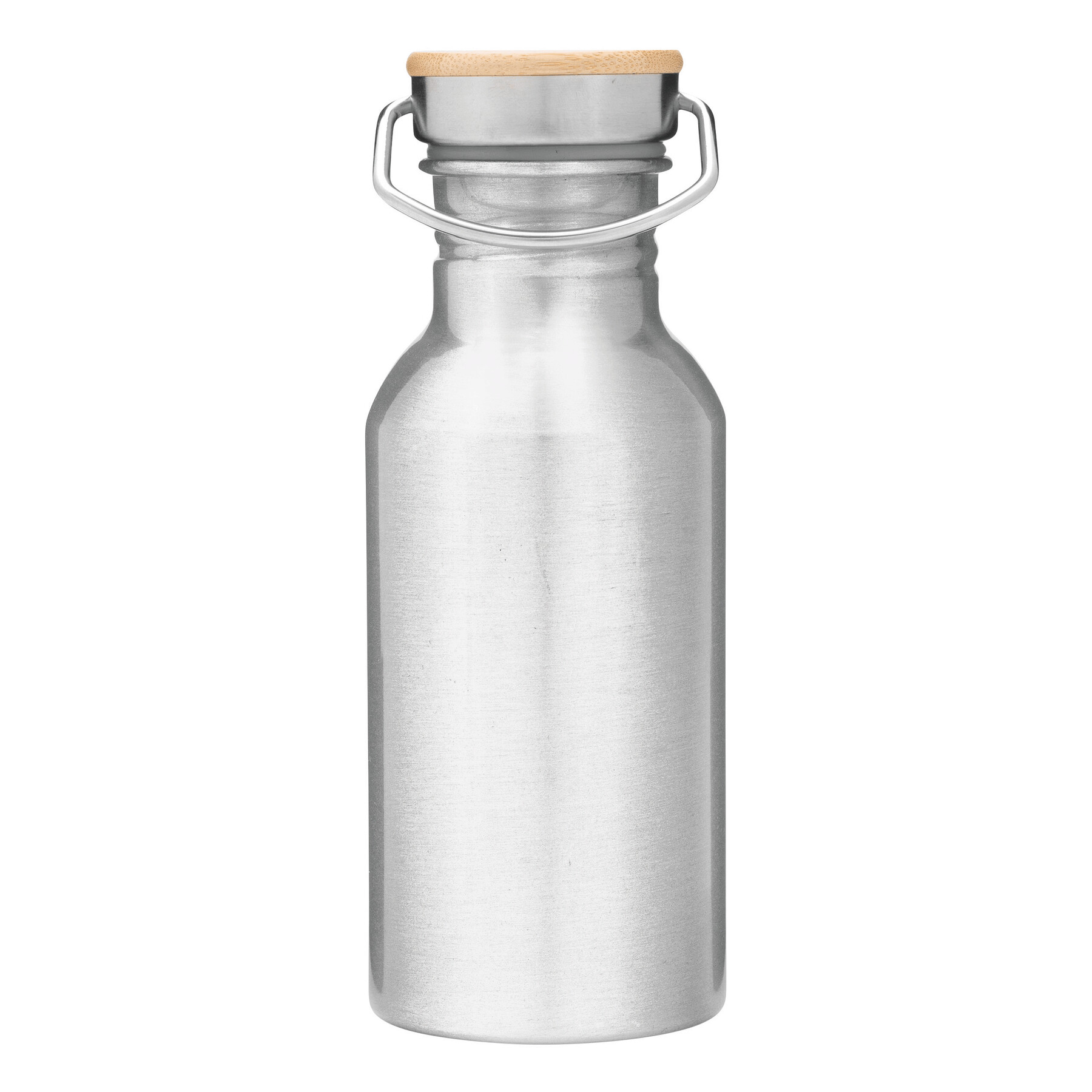 Aluminium Trinkflasche ECO TRANSIT, silber