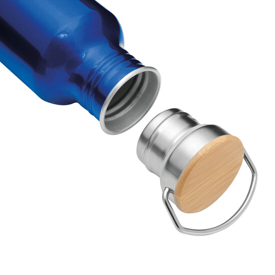 Aluminium Trinkflasche ECO TRANSIT, blau
