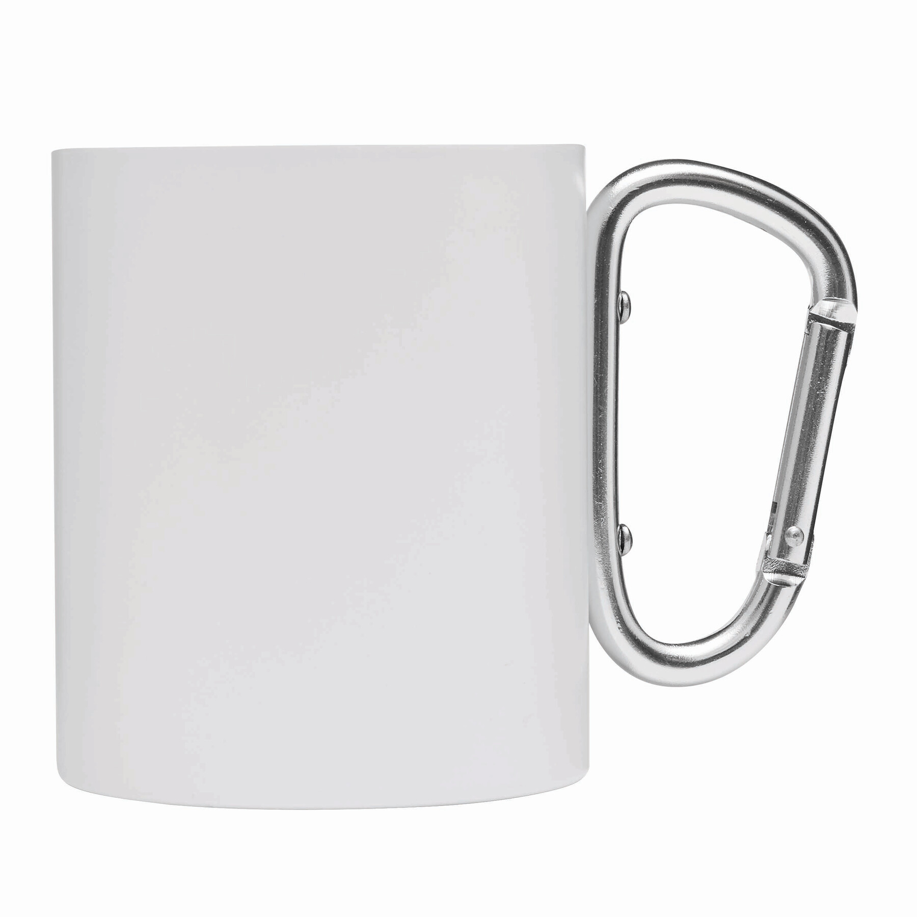 Edelstahl Becher DEEP VALLEY, weiß