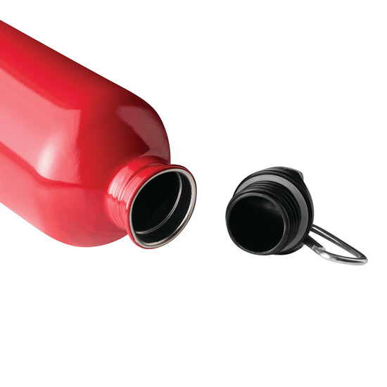 Trinkflasche STEELTRANSIT, rot