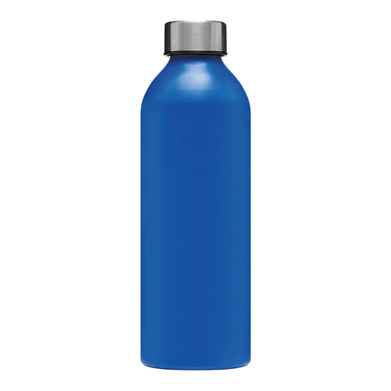 Aluminium-Trinkflasche JUMBO TRANSIT, blau