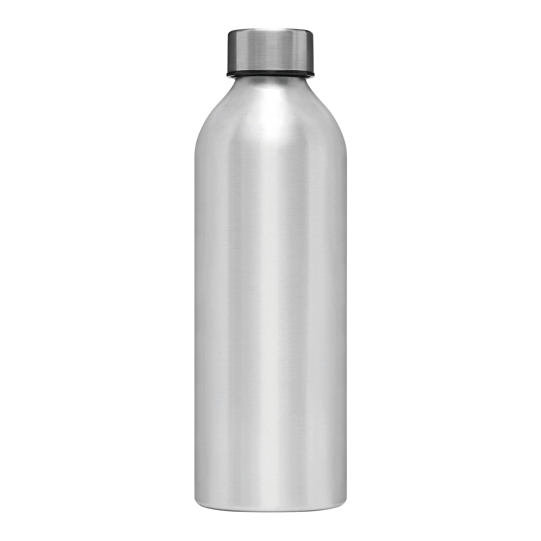 Aluminium-Trinkflasche JUMBO TRANSIT, silber