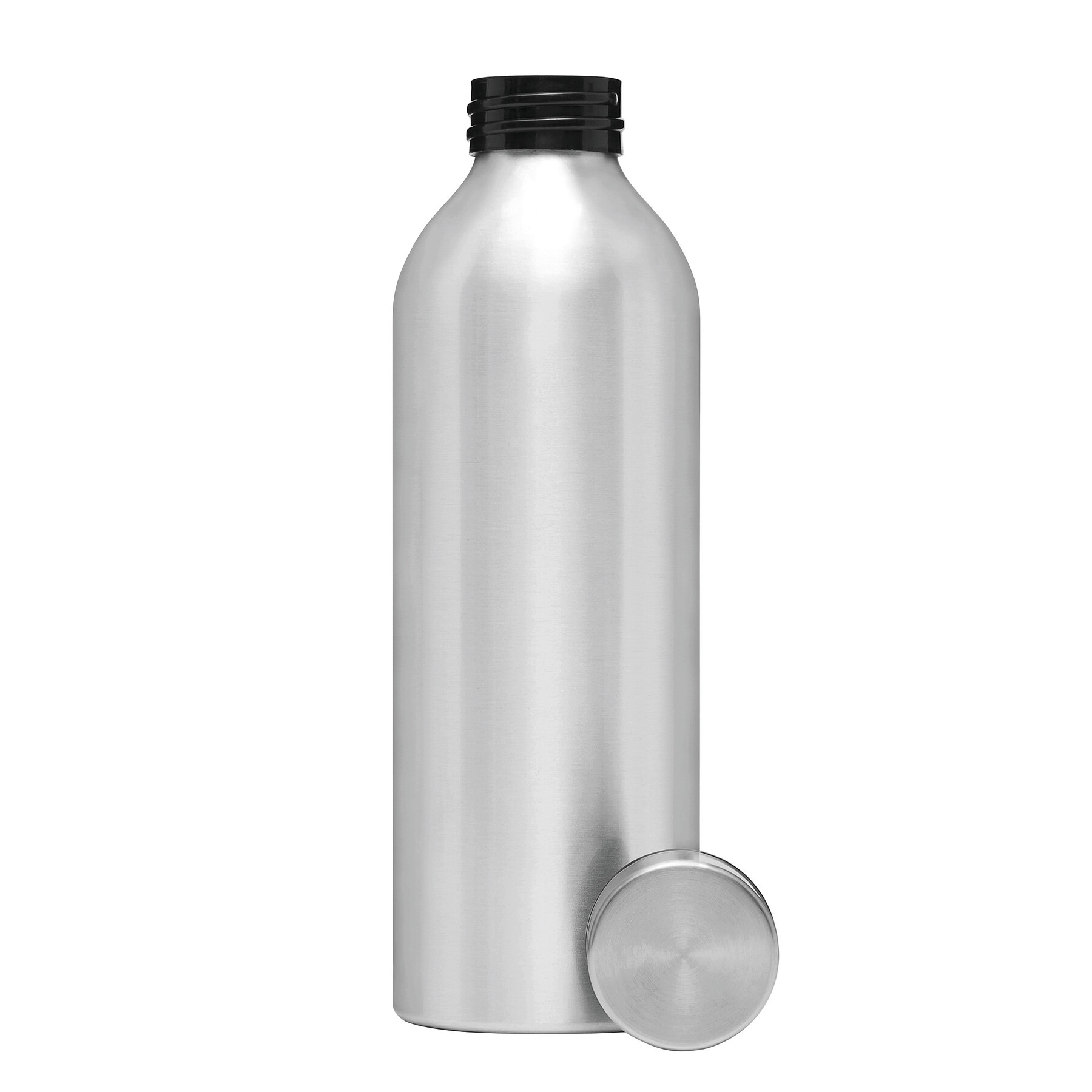 Aluminium-Trinkflasche JUMBO TRANSIT, silber