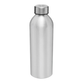 Aluminium-Trinkflasche JUMBO TRANSIT, silber