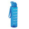 Sport-Trinkflasche AQUA LEVEL, blau