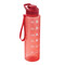 Sport-Trinkflasche AQUA LEVEL, rot