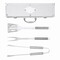 Edelstahl-Grillbesteck ROAST, silber