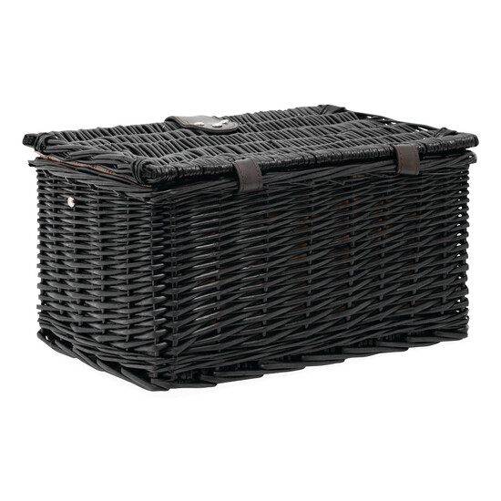 Weiden-Picknickkorb SUNSET PARK für 2 Personen, dunkelbraun